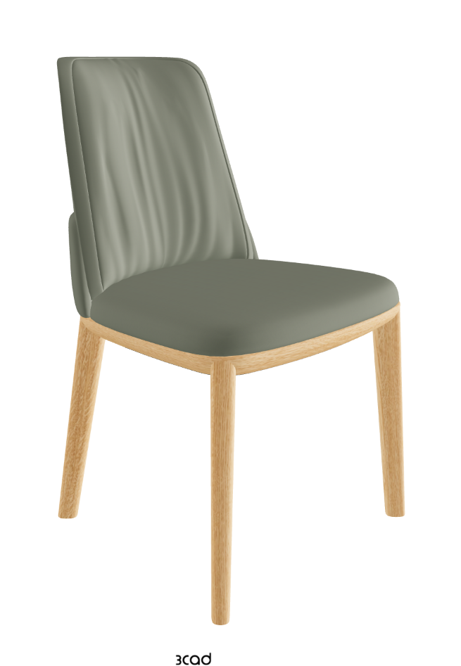 Belinda Dining Chair_Natural Ashwood_Soft Leather_Cenere