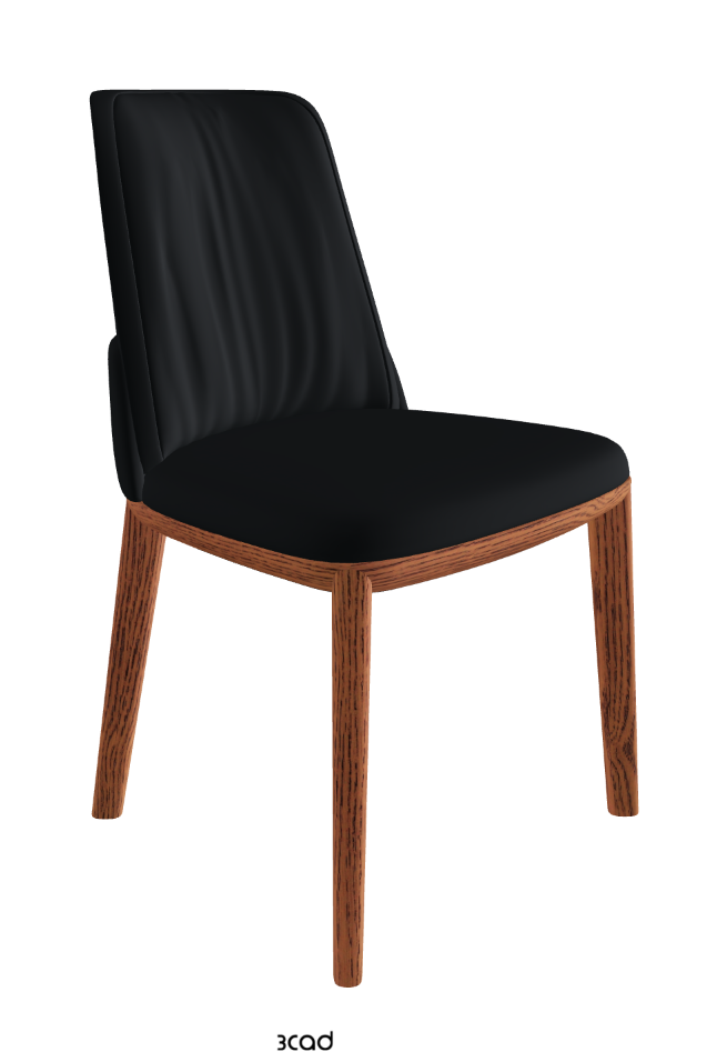 Belinda Dining Chair_Canaletto Walnut Stained Ashwood_Soft Leather_Atlantico
