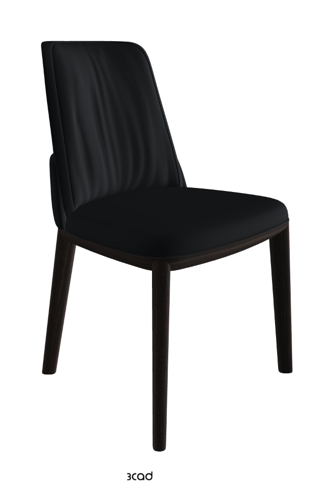 Belinda Dining Chair_Burned Oak Stained Ashwood_Soft Leather_Atlantico