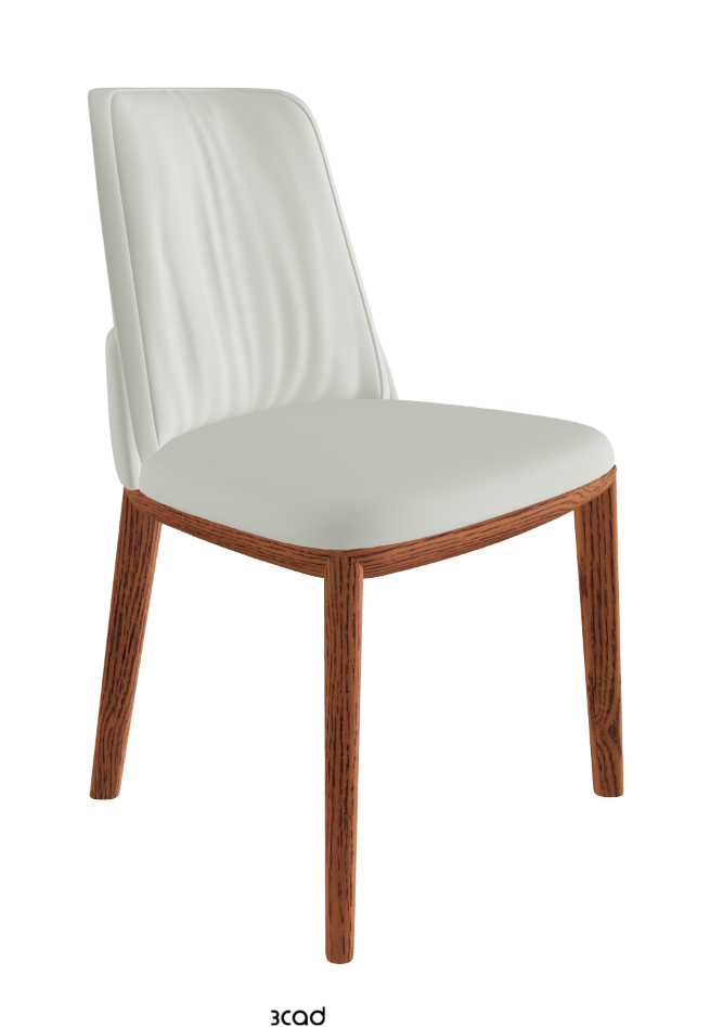 Belinda Dining Chair_Canaletto Walnut Stained Ashwood_Soft Leather_Artico