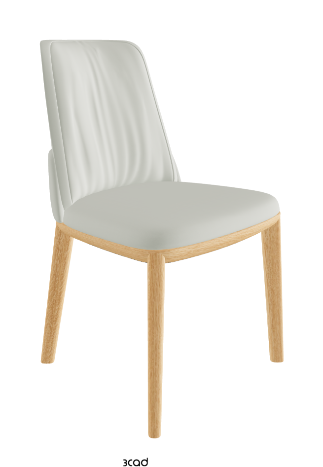 Belinda Dining Chair_Natural Ashwood_Soft Leather_Artico