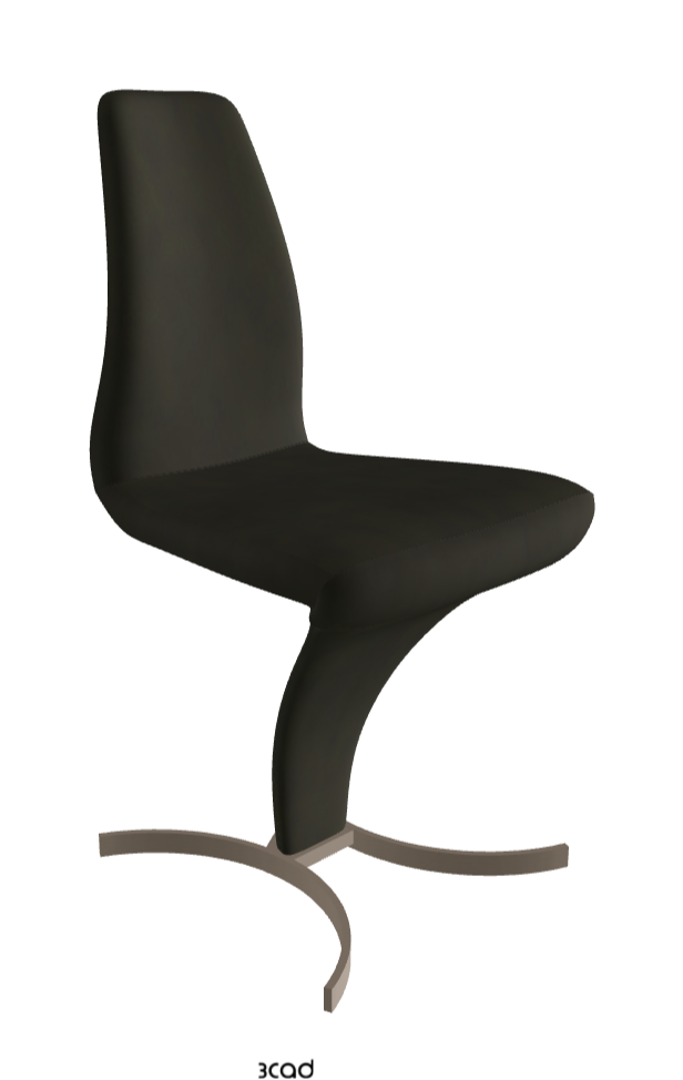 Betty Dining Chair_Titanium Embossed_Micro Nubuk:_Musk