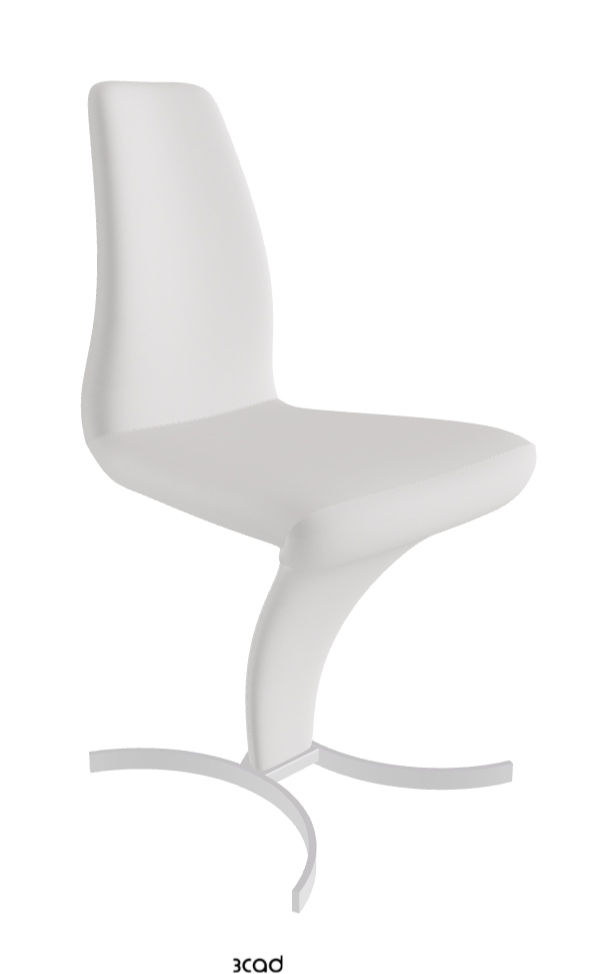 Betty Dining Chair_Chrome_Soft Leather_Canova