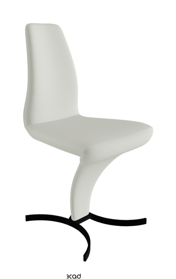 Betty Dining Chair_Matt Black_Soft Leather:_Artico