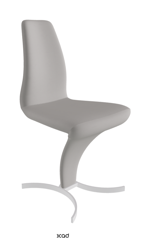 Betty Dining Chair_Chrome_Soft Leather_Nardo