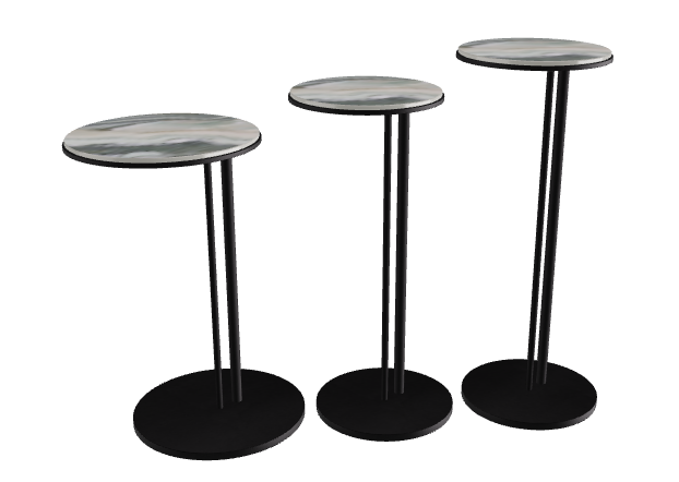 Cattelan Italia Sting Coffee Table Set Of 3 MIX