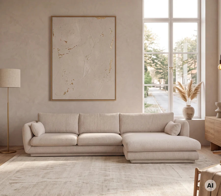 Cane-line Bloom 2-Seater Sofa Right Module with Plinth