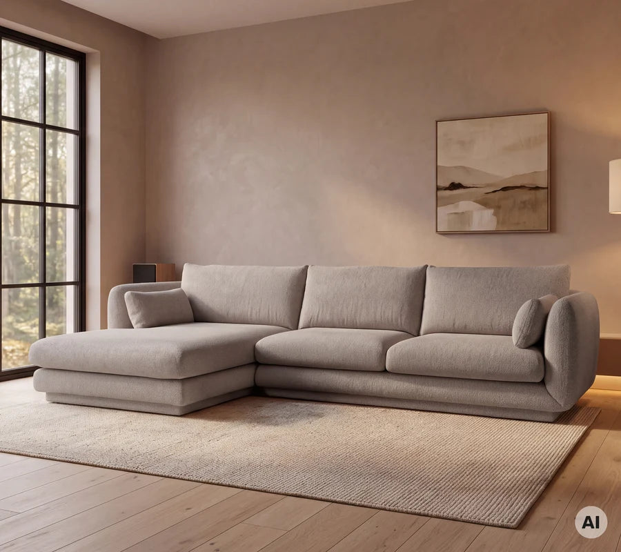 Cane-line Bloom 2-Seater Sofa Left Module with Plinth