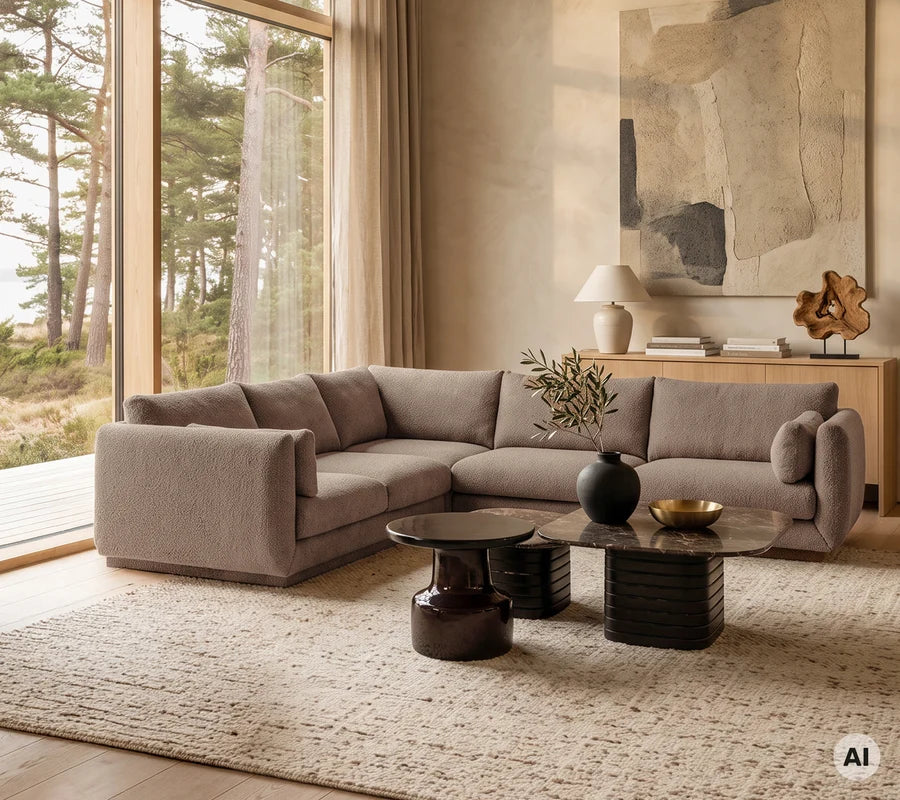 Cane-line Bloom Corner Sofa Module with Plinth