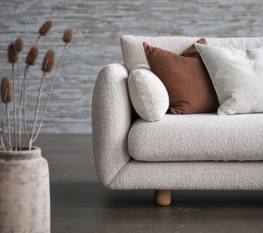 Cane-line Bloom 3-Seater Sofa with Teak Legs