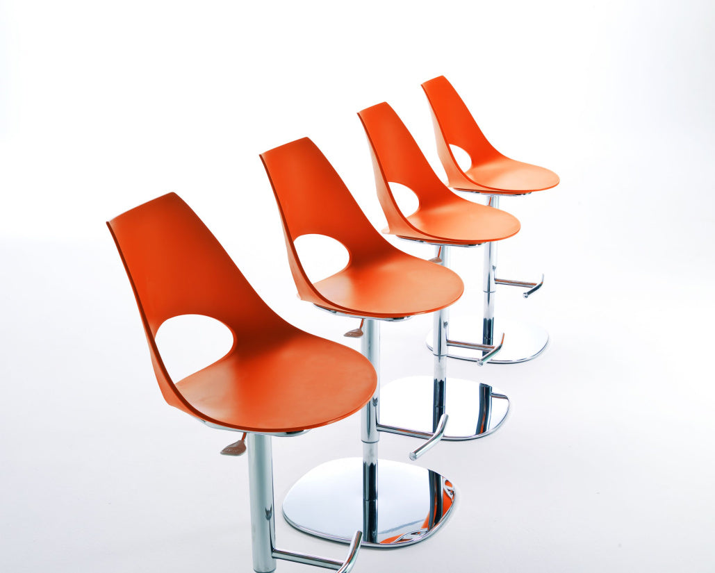 Bontempi Casa Shark Barstool In Polypropylene