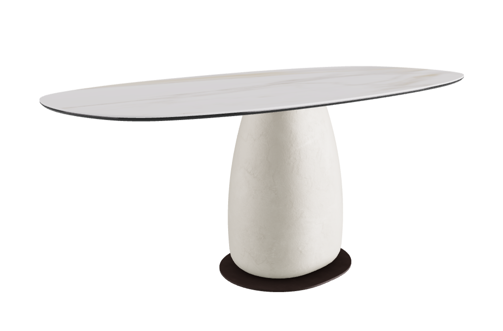 180x90x74h Biscuit Shaped_Matt Golden Calacatta_Cairo_Bronze Embossed