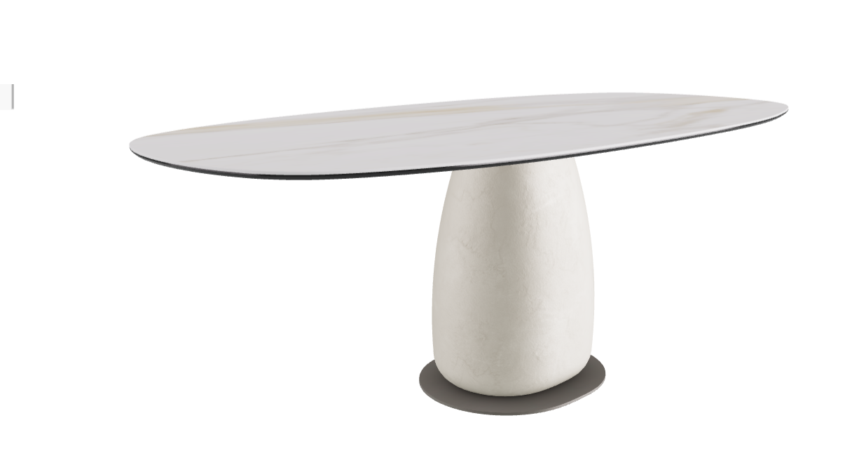 200x100x74h Biscuit Shaped_Matt Golden Calacatta_Cairo_Titanium Embossed