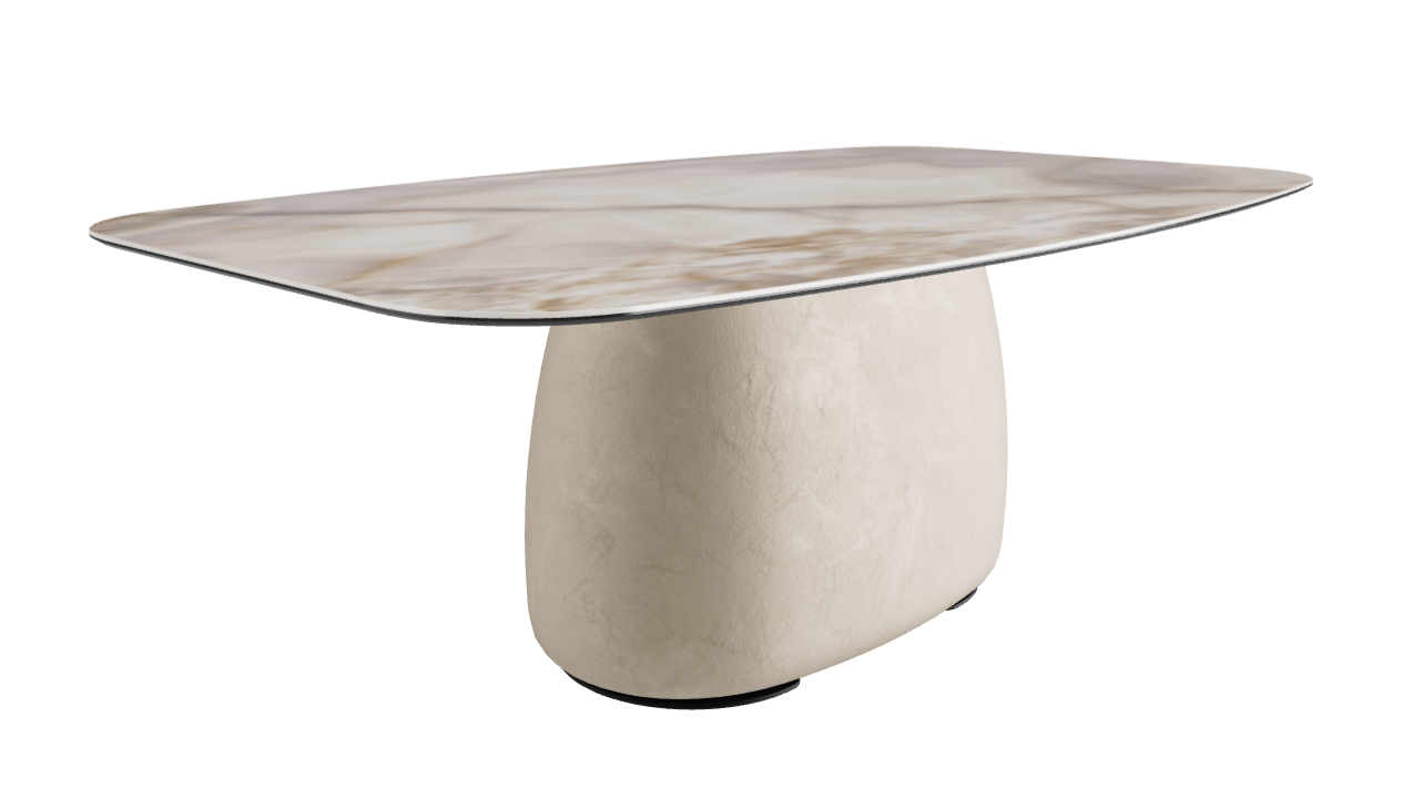 200x120x73.5h Barrel Shaped_Alabastro_Cairo_Black Embossed