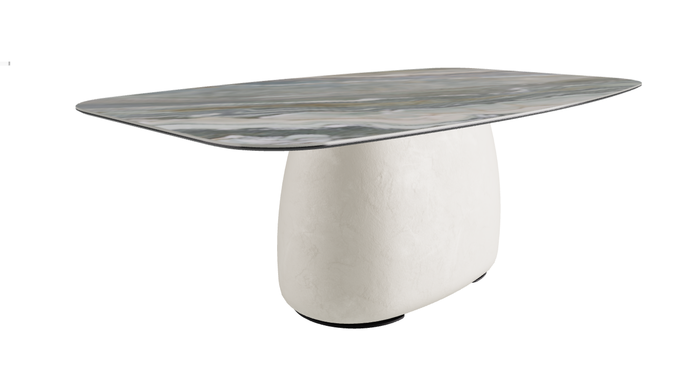 200x120x73.5h Barrel Shaped_Kaindy_Oslo_Black Embossed