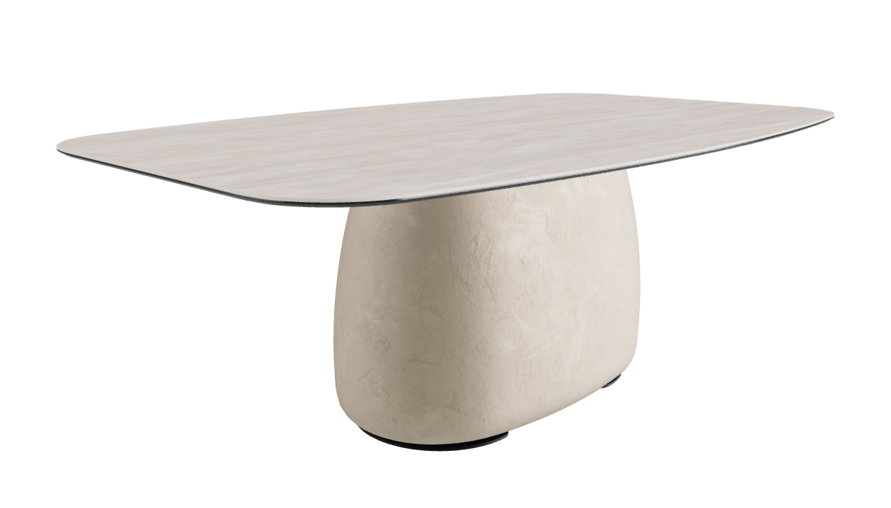 200x120x73.5h Barrel Shaped_Colosseo_Cairo_Black Embossed