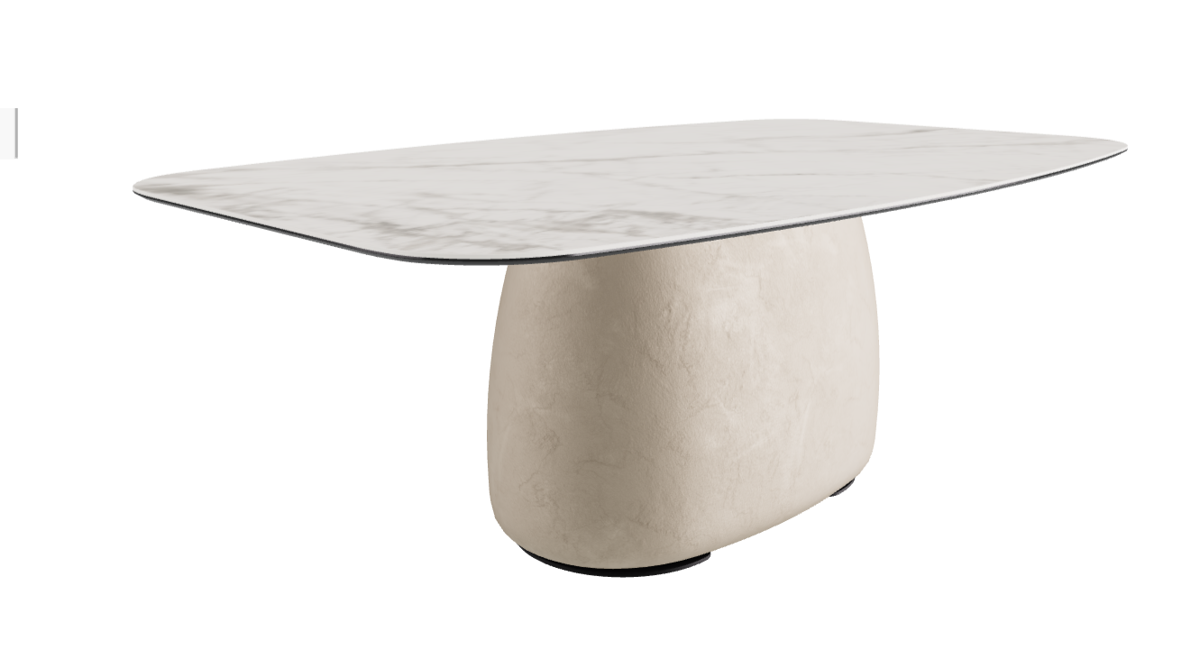 200x120x73.5h Barrel Shaped_Matt Invisible_Cairo_Black Embossed