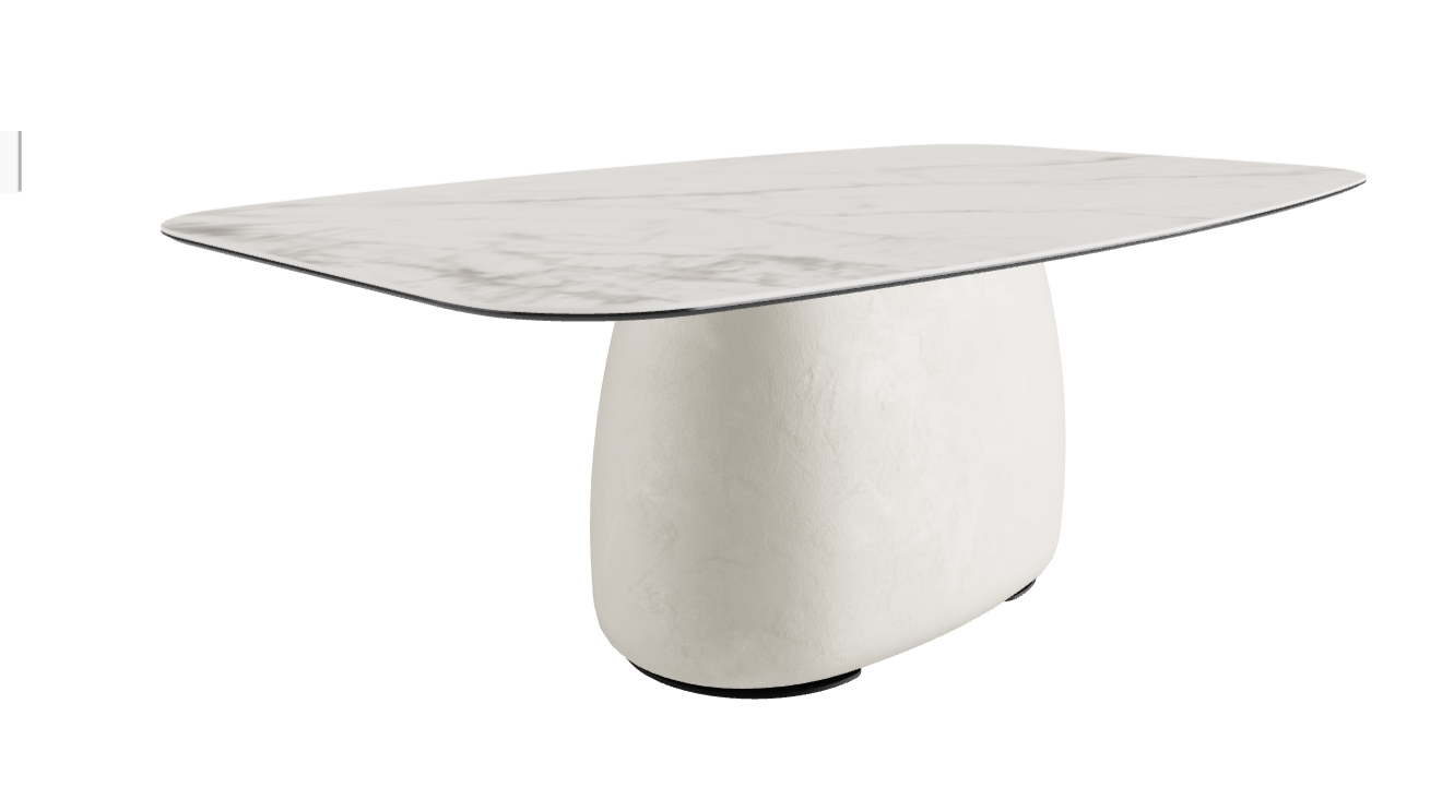 200x120x73.5h Barrel Shaped_Matt Invisible_Oslo_Black Embossed