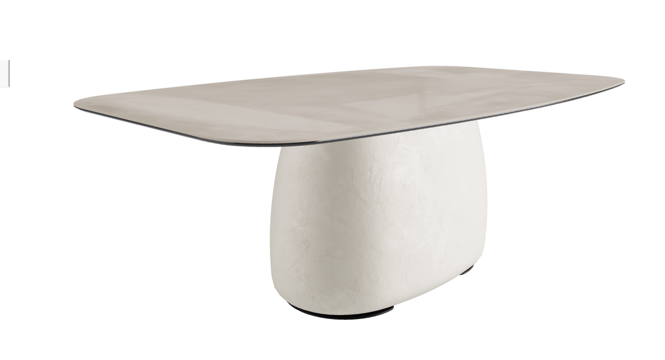 200x120x73.5h Barrel Shaped_Luxor_Oslo_Black Embossed