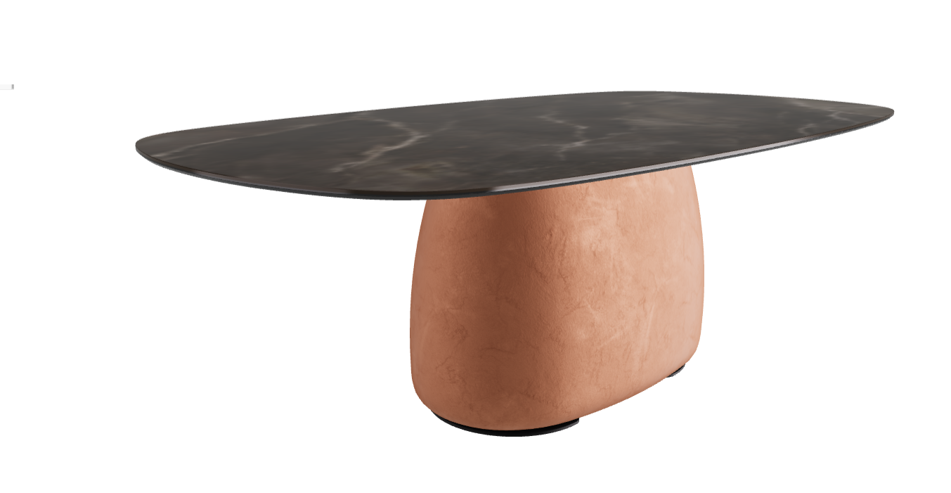 220x120x73.5h Biscuit Shaped_Andromeda_Marrakech_Black Embossed