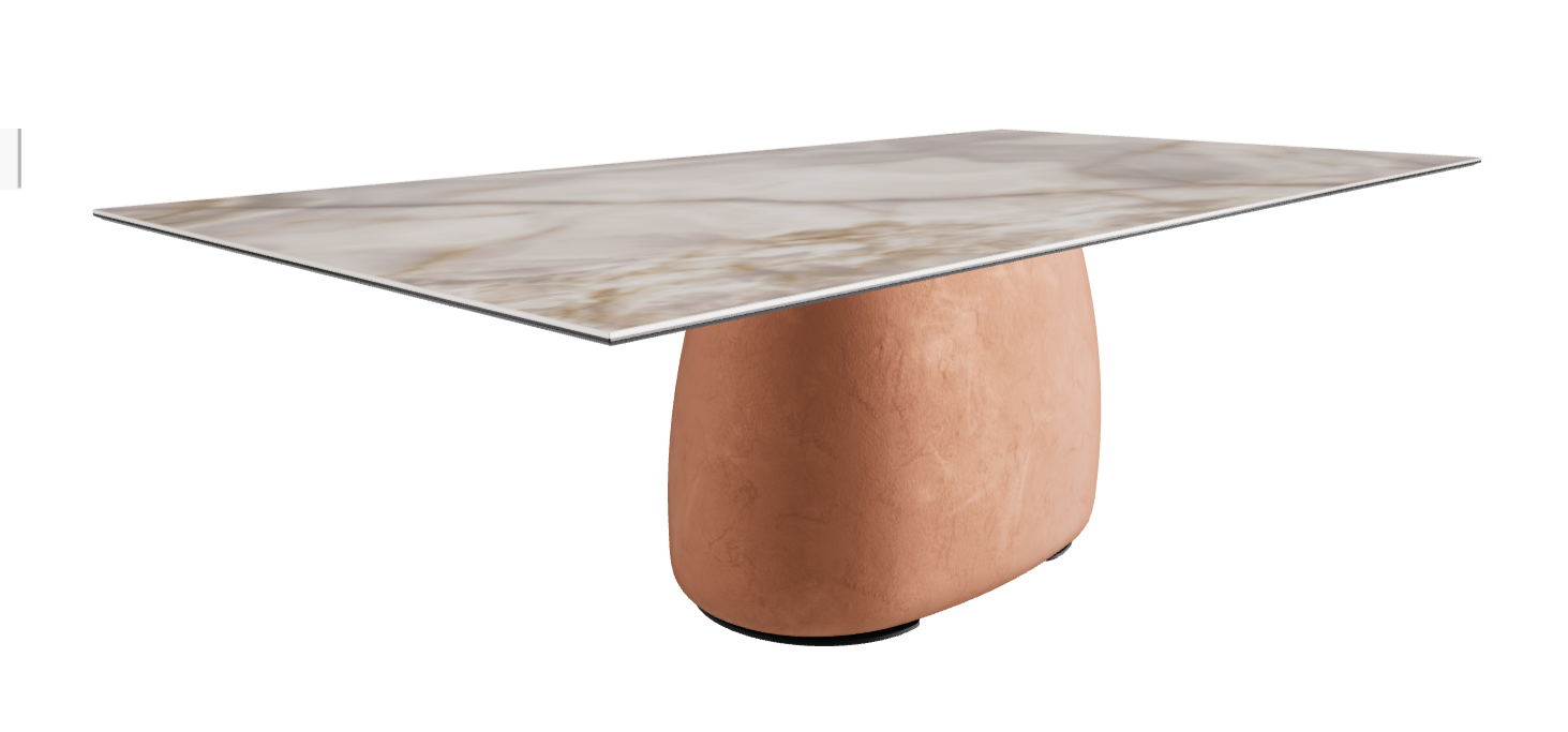 240x120x73.5h Rectangle Shaped_Alabastro_Marrakech_Black Embossed
