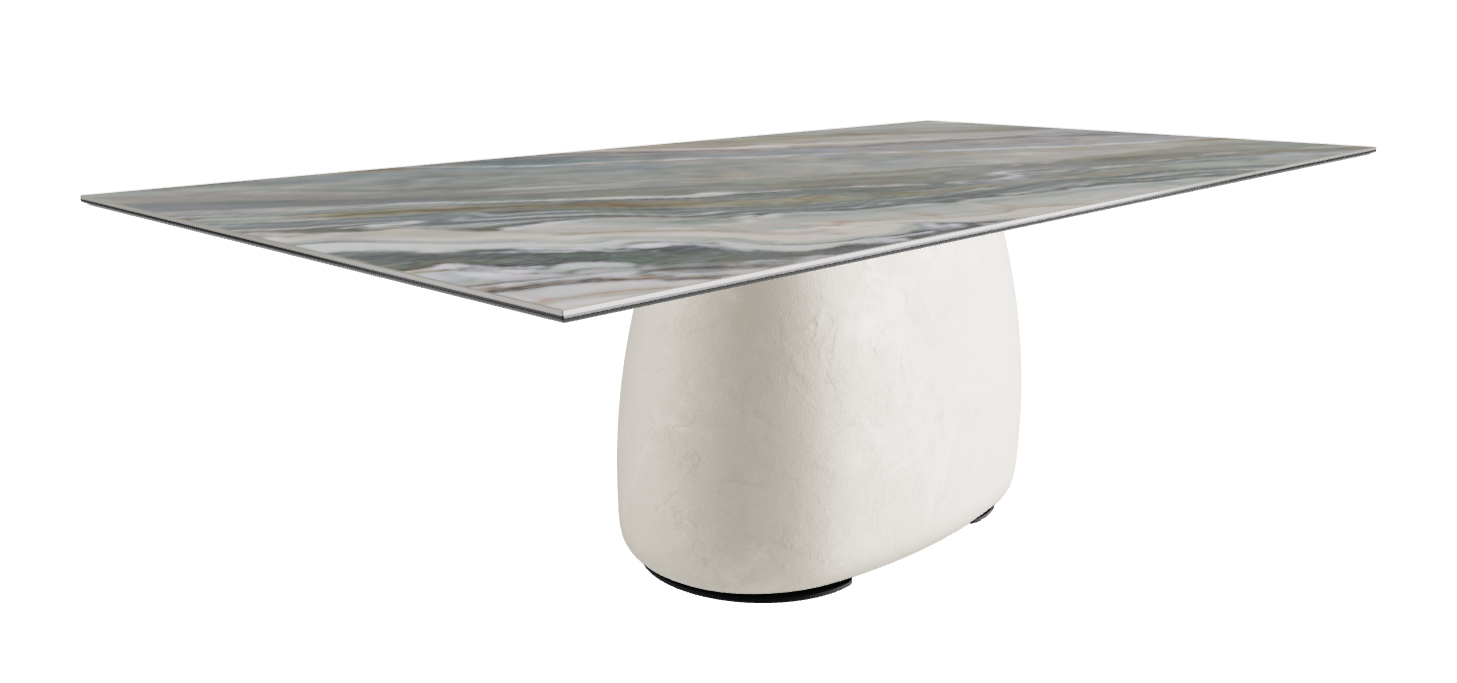 240x120x73.5h Rectangle Shaped_Kaindy_Oslo_Black Embossed