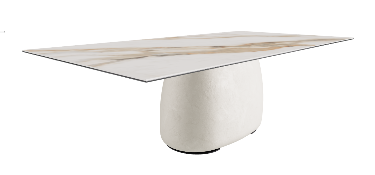 240x120x73.5h Rectangle Shaped_Matt Borghini Calacatta_Oslo_Black Embossed