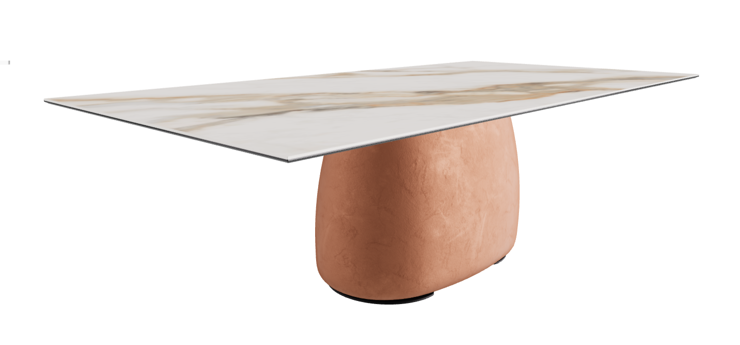 240x120x73.5h Rectangle Shaped_Matt Borghini Calacatta_Marrakech_Black Embossed