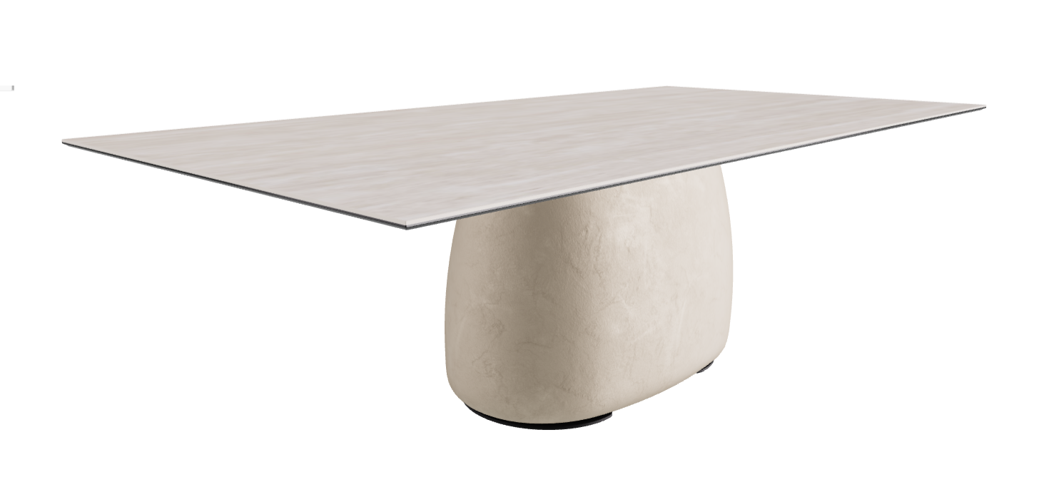 240x120x73.5h Rectangle Shaped_Colosseo_Cairo_Black Embossed