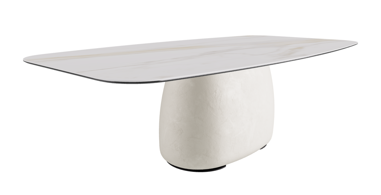 240x120x73.5h Barrel Shaped_Matt Golden Calacatta_Oslo_Black Embossed
