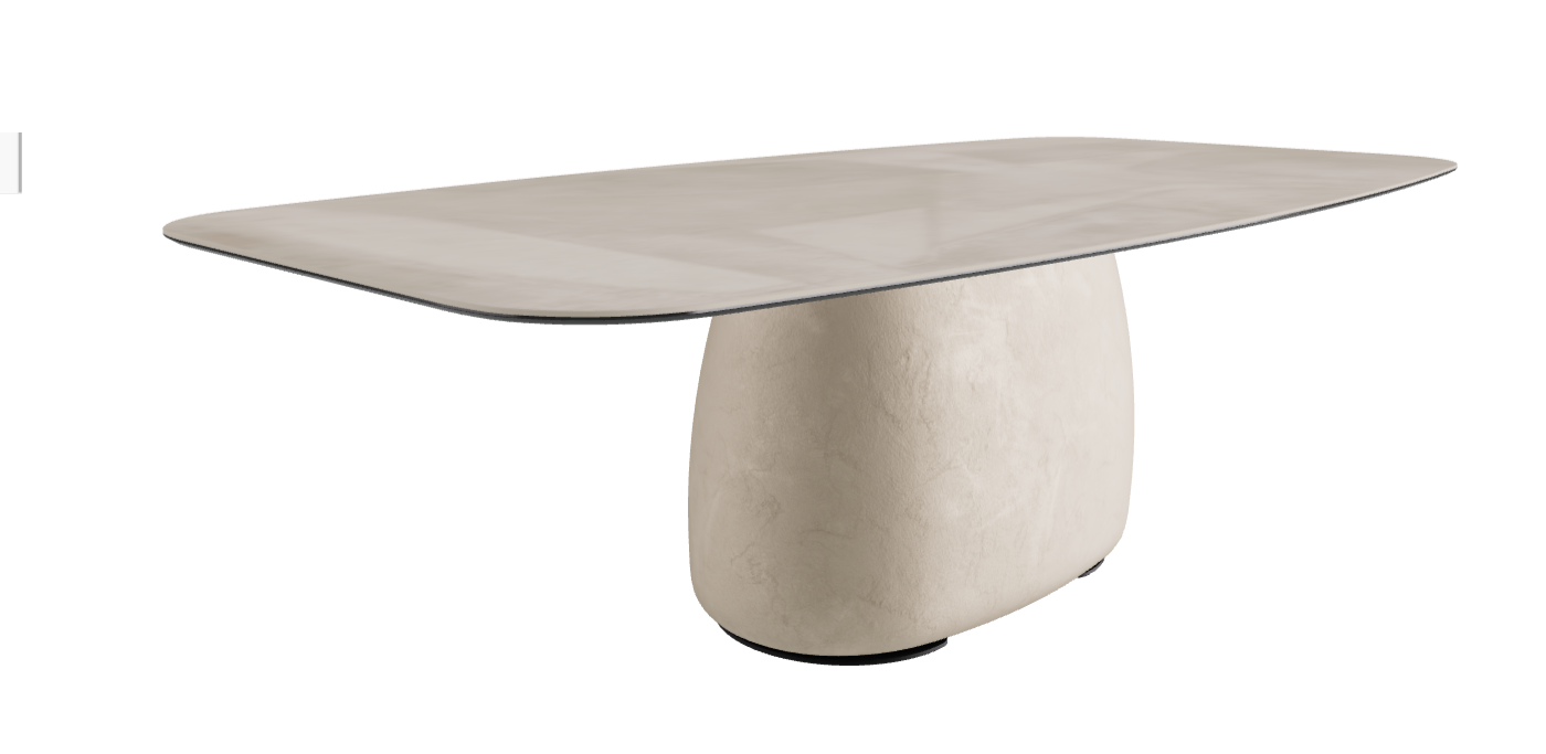 240x120x73.5h Barrel Shaped_Luxor_Cairo_Black Embossed