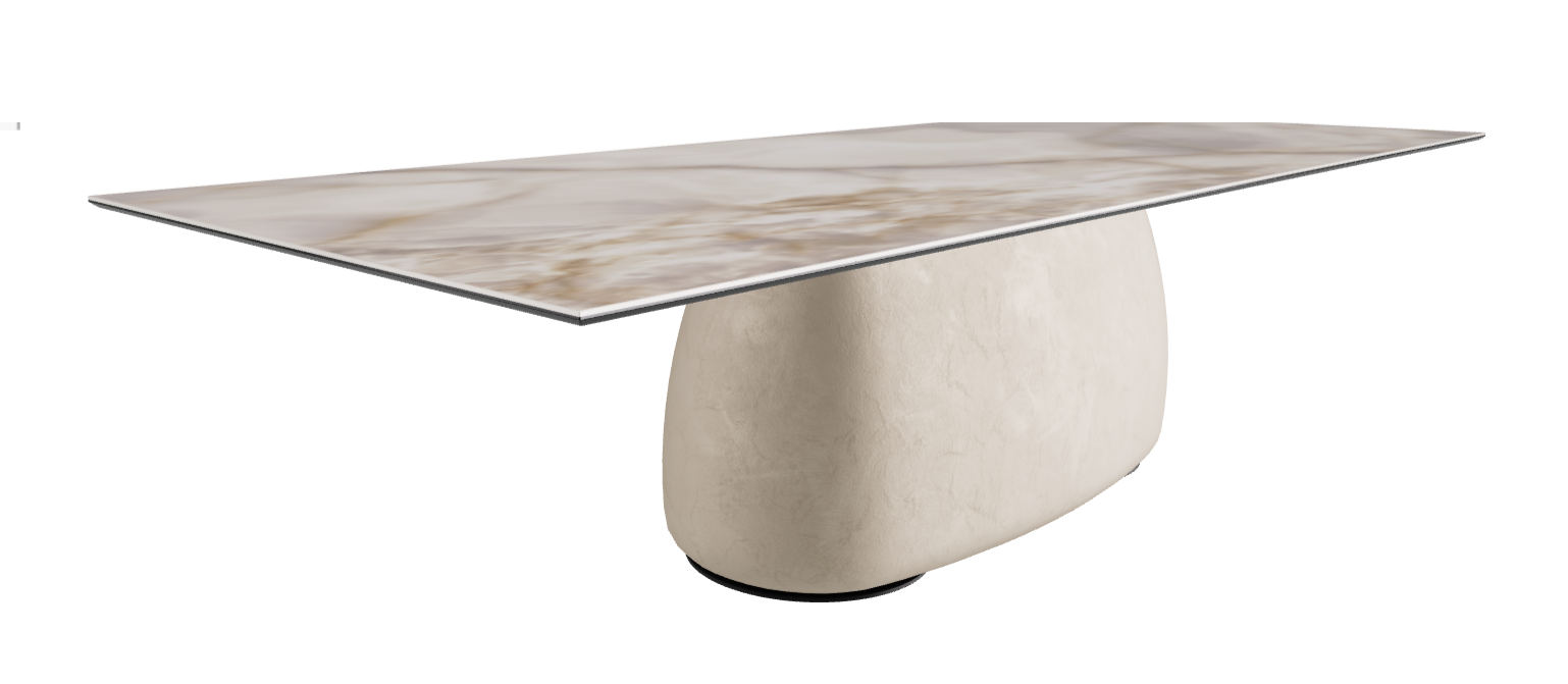 300x120x74h Rectangle Shaped_Alabastro_Cairo_Black Embossed