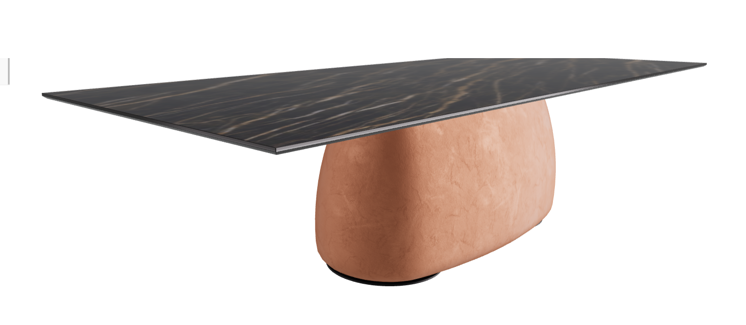 300x120x74h Rectangle Shaped_Glossy Portoro_Marrakech_Black Embossed
