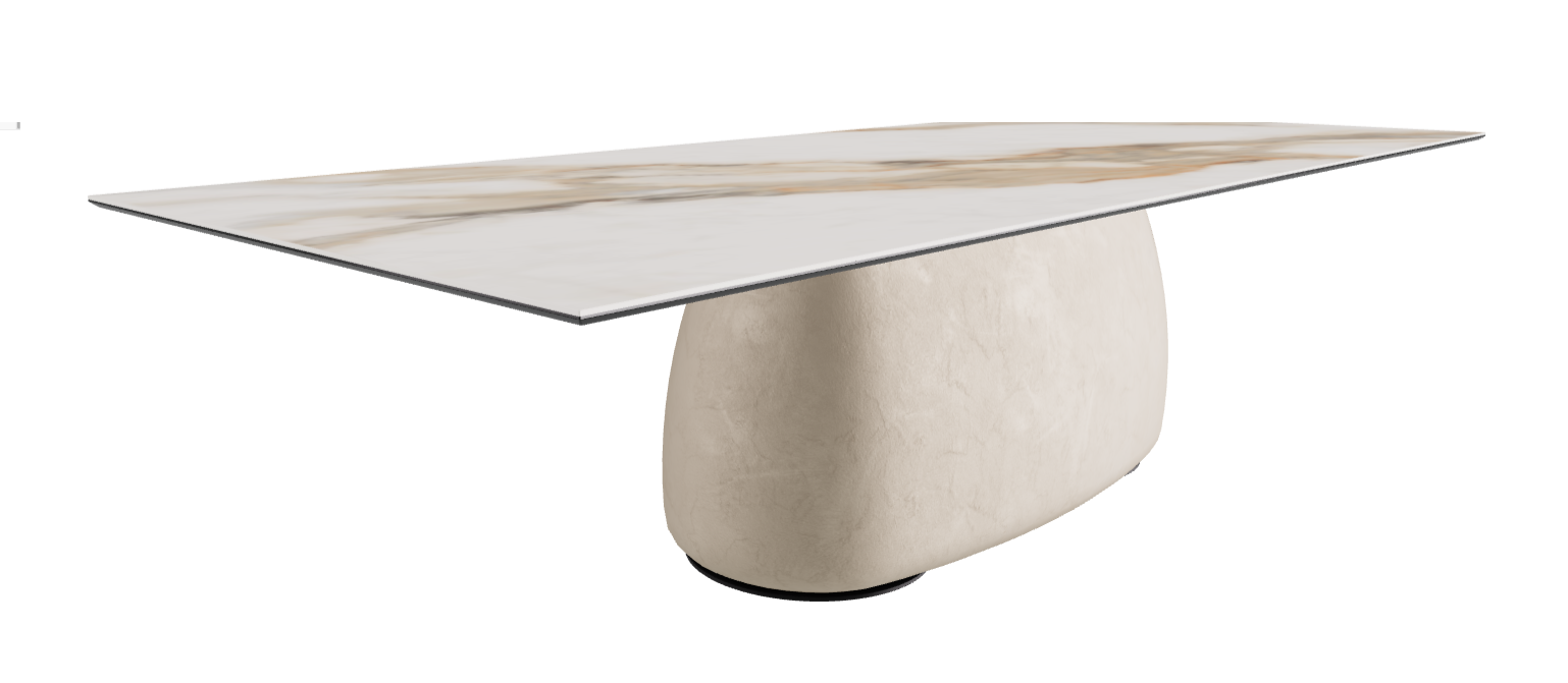 300x120x74h Rectangle Shaped_Matt Borghini Calacatta_Cairo_Black Embossed