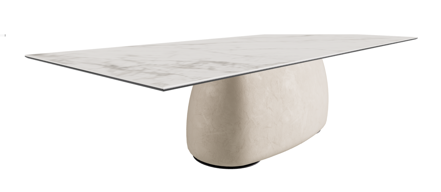 300x120x74h Rectangle Shaped_Matt Invisible_Cairo_Black Embossed