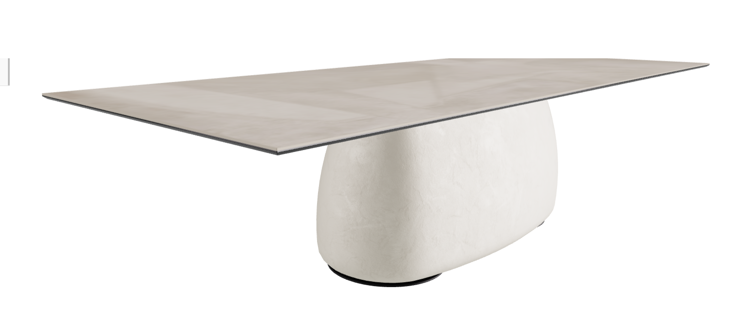 300x120x74h Rectangle Shaped_Luxor_Oslo_Black Embossed