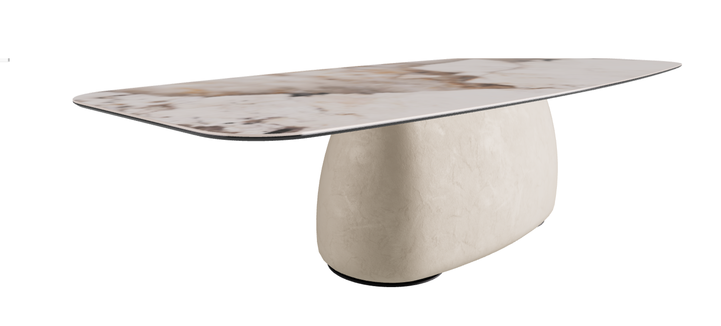 300x120x74h Barrel Shaped_Corcovado_Cairo_Black Embossed