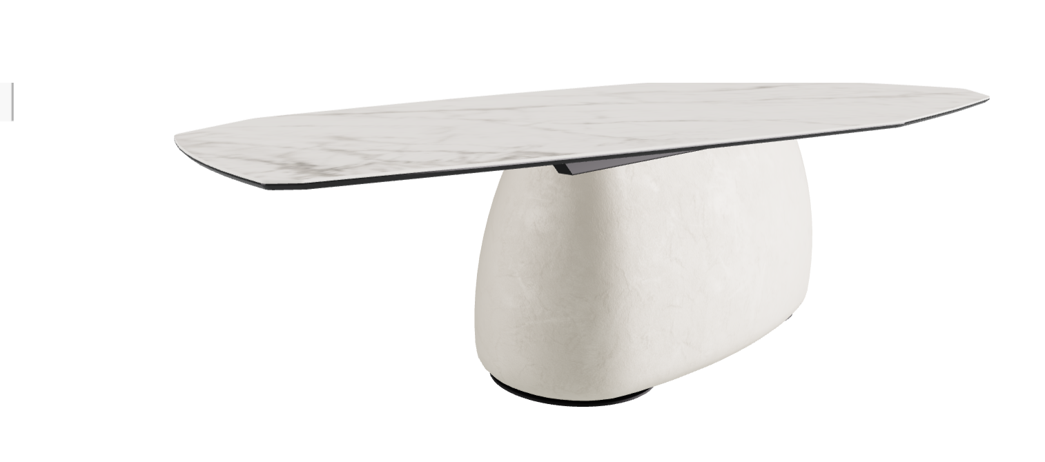 300x130x74h Polygon Shaped_Matt Invisible_Oslo_Black Embossed