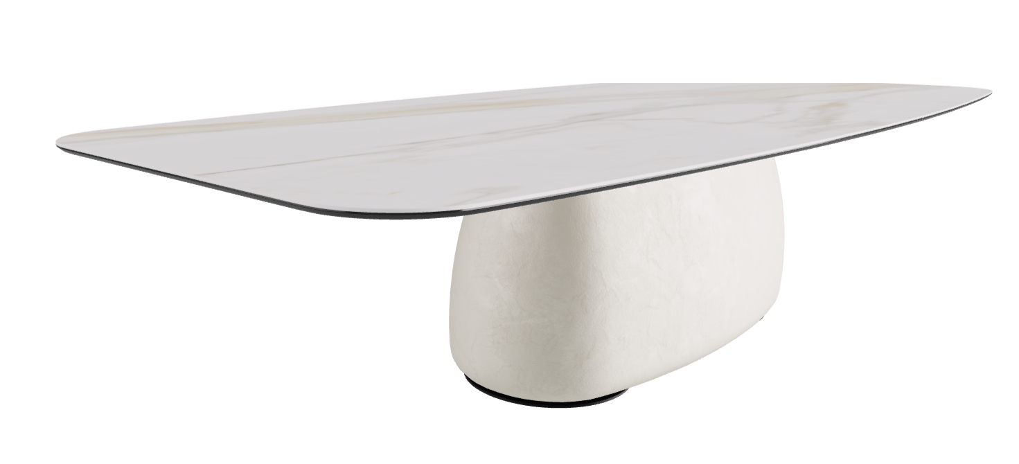 320x138x75h Barrel Shaped_Matt Golden Calacatta_Oslo_Black Embossed