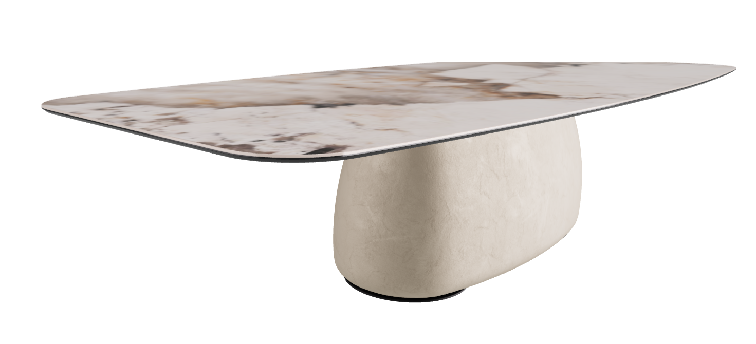 320x138x75h Barrel Shaped_Corcovado_Cairo_Black Embossed