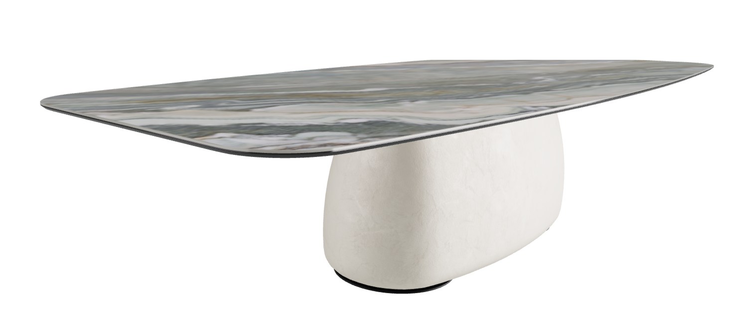 320x138x75h Barrel Shaped_Kaindy_Oslo_Black Embossed