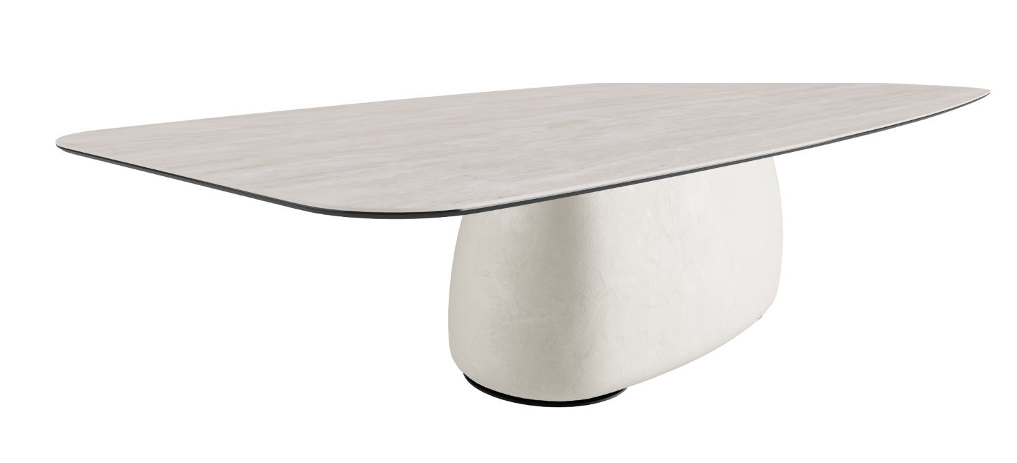 320x138x75h Barrel Shaped_Colosseo_Oslo_Black Embossed