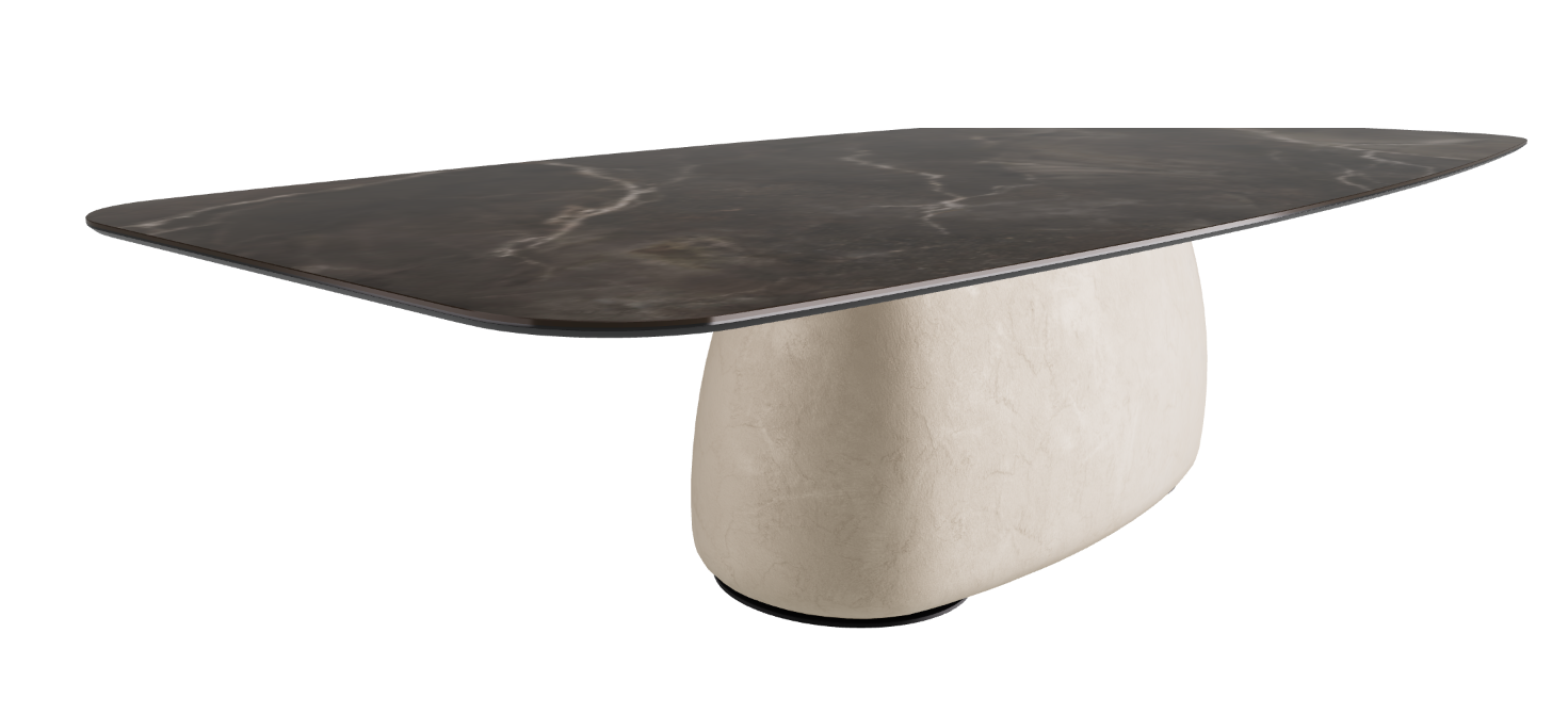 320x138x75h Barrel Shaped_Andromeda_Cairo_Black Embossed