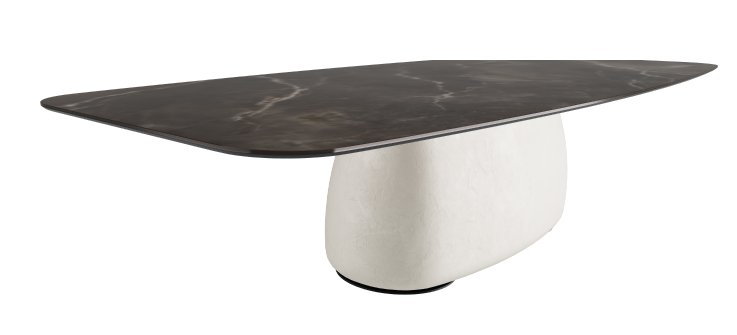 320x138x75h Barrel Shaped_Andromeda_Oslo_Black Embossed