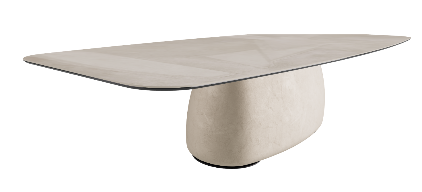 320x138x75h Barrel Shaped_Luxor_Cairo_Black Embossed