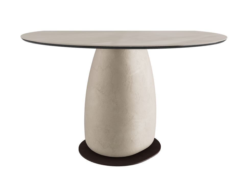 Diameter 118 x Height 73 cm Round Shaped_Luxor_Cairo_Bronze Embossed