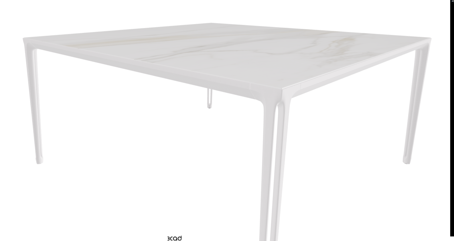 160x160x75h Square Shaped_Matt Golden Calacatta_Pearl Embossed
