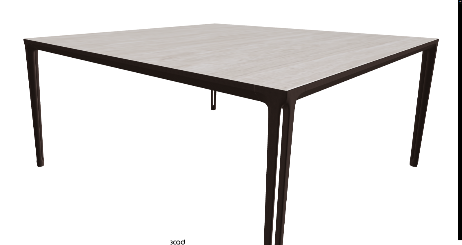 160x160x75h Square Shaped_Colosseo_Bronze Embossed