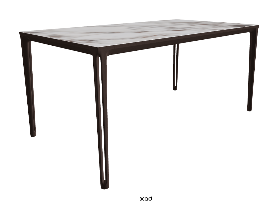 160x90x75h Rectangle Shaped_Breccia_Bronze Embossed