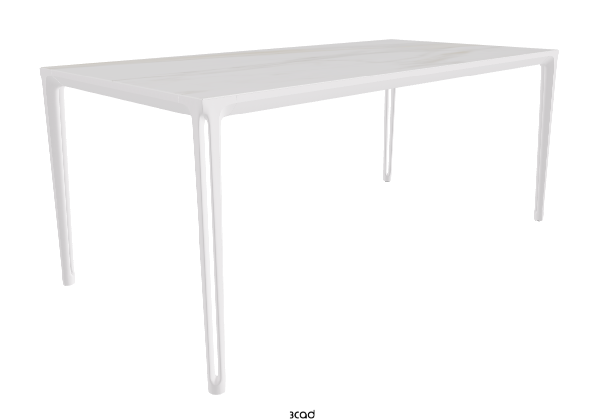 180x90x75h Rectangle Shaped_Matt Golden Calacatta_Pearl Embossed